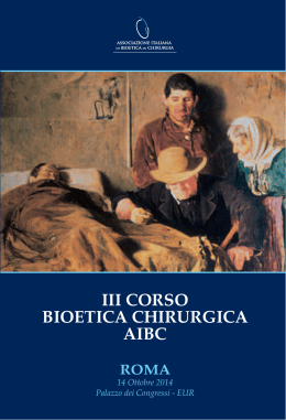 - Associazione Italiana di Bioetica in chirurgia