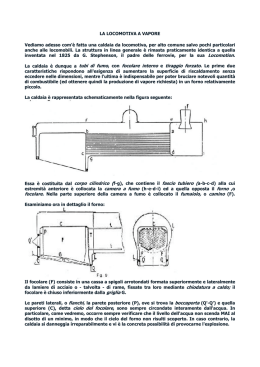 Vediamo adesso com` fatta una caldaia da locomotiva, per alto