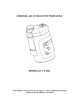 aerosol ad ultrasuoni portatile modello: ut-08l