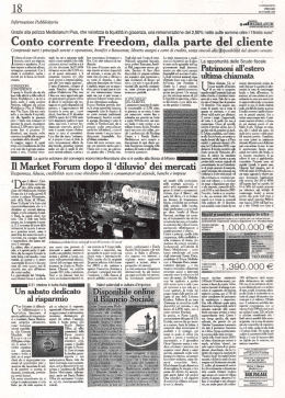 Page 1 , e imprenditori, che 1 8 IL MESSAGGERO MencotEol . El