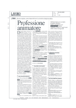 TrovaLavoro e Carriere &ndash; mar.09