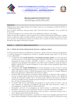 regolamento a.s.2014-15 - Istituto Comprensivo Statale di
