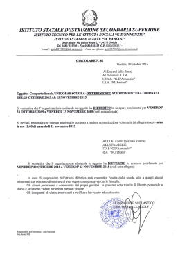 istituto statale d `istr uzio e secondaria superiore