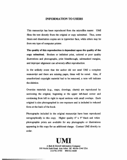 information to users