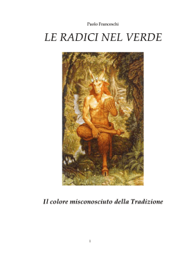 le radici del verde - paolo franceschi