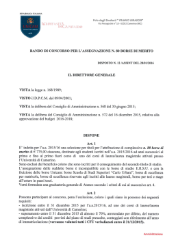 IDI AME rUll - Università di Camerino
