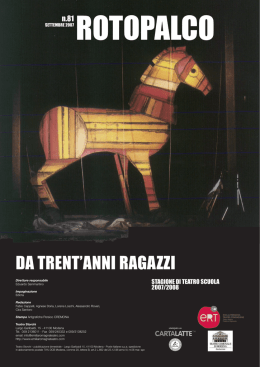 da trent`anni ragazzi - produzioni ert