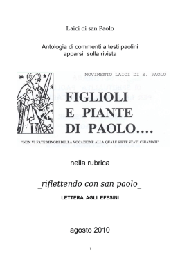 Scarica Pdf Lettera agli Efesini