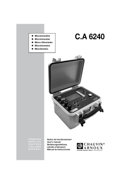 CA 6240 - PCE Instruments