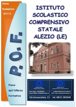 Anno scolastico 2009/10 - Istituto Scolastico Comprensivo Alezio