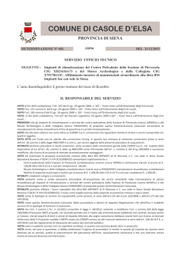 Testo - Comune Web