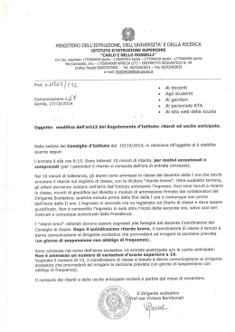 Page 1 . MINISTERO DELL`ISTRUZIONE, DE ISTITUTO D