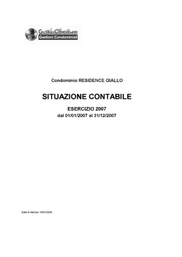 situazione contabile