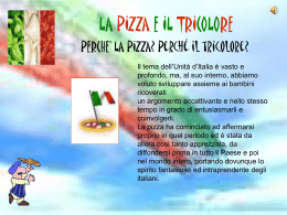 La pizza e il tricolore