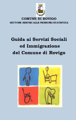 Guida Servizi Sociali ed Immigrazione