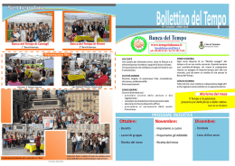 Nichelino 2013 - Associazione Nazionale Banche del Tempo