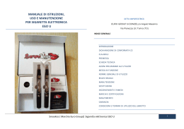 Manuale SERIE U.01 - Liquidi Sigaretta Elettronica, Sigarette
