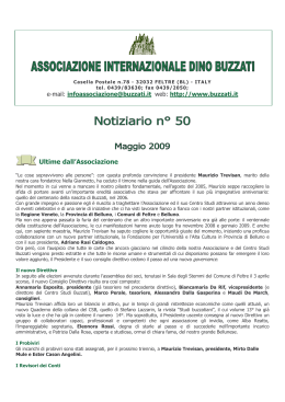 Maggio 2009 [pdf 138kb] - Associazione Internazionale Buzzati