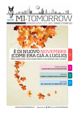Mi-Tomorrow - 31 Ottobre 2014 - 265x380.indd