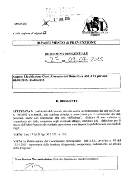 4325 21072015 PREV N 27 DEL 2015 LIQUIDAZIONE CORSI