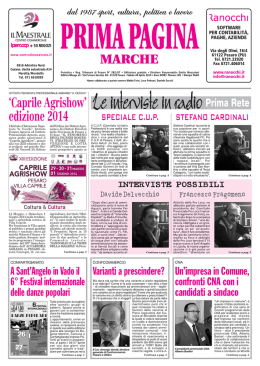 Articolo  - Ordine dei Farmacisti della provincia di