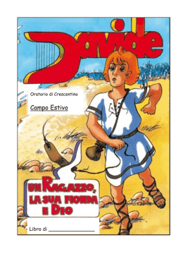 Campo Davide - Parrocchia di Crescentino