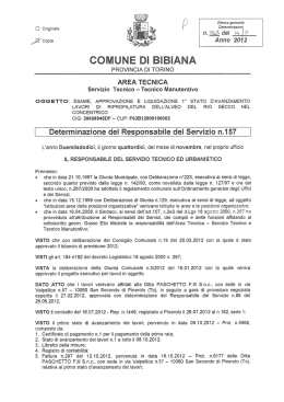 n.513?&raquo; del In i - Albo pretorio e trasparenza