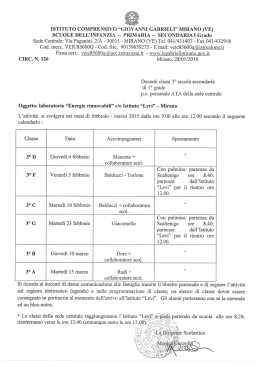 istituto comprensivo &ldquo;giovanni gabrieli&rdquo; mirano (ve)