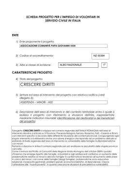 provincia di Piacenza - Servizio Obiezione e Pace