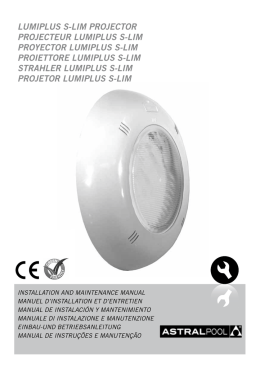 lumiplus s-lim projector projecteur lumiplus s-lim