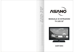 Manuale Utente per Tv Led 32"df-3003 H