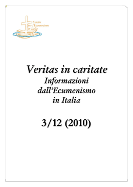 Veritas in caritate 3/12 (2010)