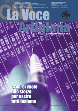 Voce Artigiana - Novembre 2009