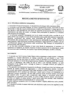 I [orlo &Agrave;lpi , I - Liceo "Ilaria Alpi" Rutigliano