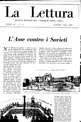 L`Asse contro i Sovieti