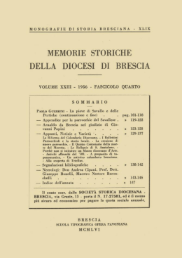 XXIII (1956) Monografie di storia bresciana, 49