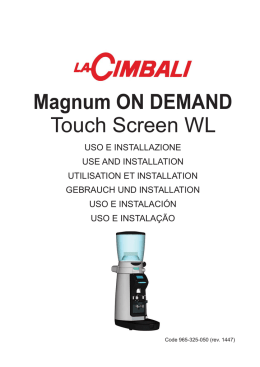 Magnum ON DEMAND Touch Screen WL