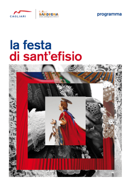 Il programma della Festa di Sant`Efisio 2013