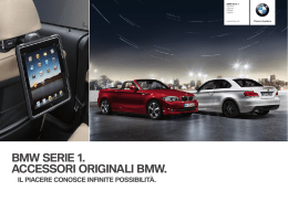 BMW serie 1 catalogo (E87 E81 E82 E88)