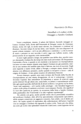 Omaggio a Sandro Giuliani - Judicium il processo civile in Italia e in