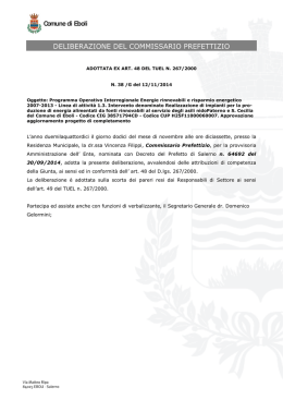 n&deg; 38 del 12.11.2014