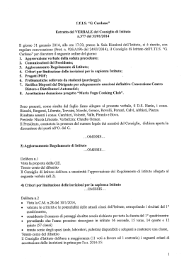 31 gennaio 2014 Data pubblicazione