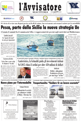 Pesca, parte dalla Sicilia la nuova strategia Ue