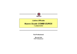 Nuovo Scudo COMBI EURO5