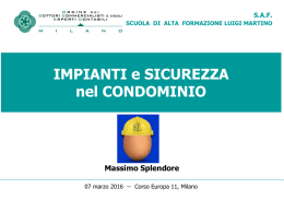 Materiale didattico a cura dei relatori