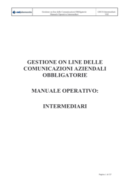 intermediari - Sistema Piemonte