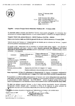 Roma, 27 febbraio 2006 - Federazione Italiana Canottaggio