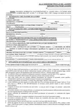 Leggi - Stranieri in Italia