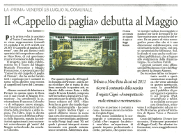 Il Giornale della Toscana – luglio 2011 (pdf, 1