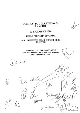 Verona. Sottoscritto il nuovo integrativo provinciale edile